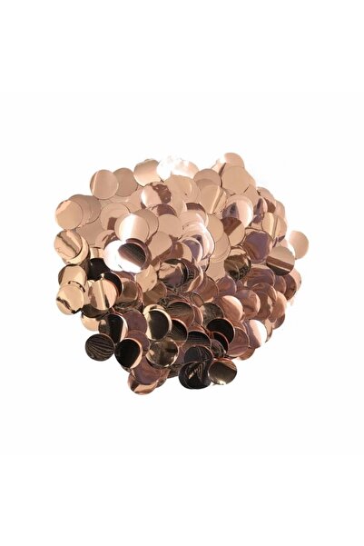 Patladı Gitti Metalize Rose Gold 10 Gram Balon Pulu; Balon Konfetisi