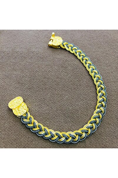 Midyat Nurtaş Gümüş Örgü Tasarımlı Midyat Hasır Işlemeli 925 Ayar Gümüş Üçlü Set 201010596