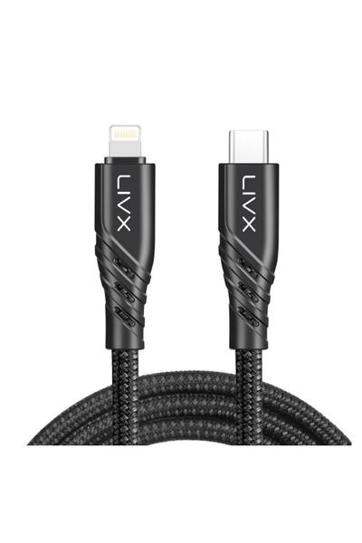 LivX Space 27w Type C To Lightning 2 Metre Iphone Ipad Uyumlu Akıllı Hızlı Şa...