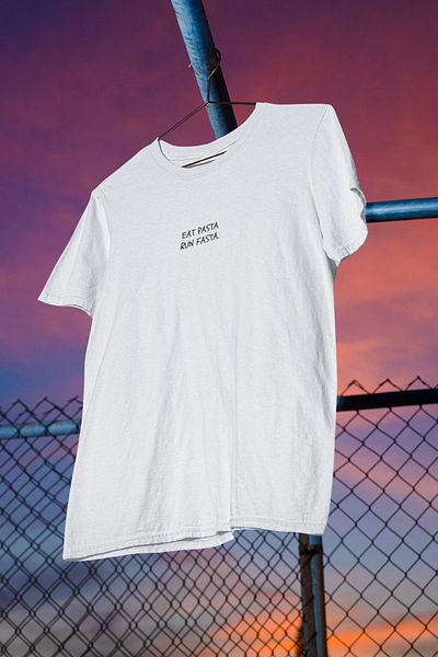 Jose Clothing Λευκό εμπριμέ Unisex Oversize T-Shirt - Κοντό μανίκι