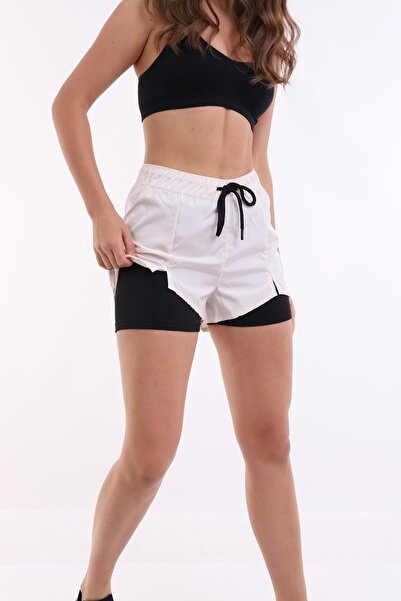 winmoda WOMEN'S SEA SHORTS WITH TIGHTS