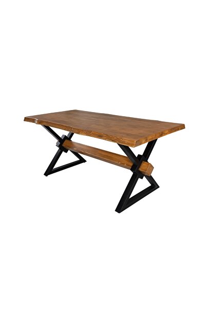 Eymense Koza Ladin Ahşap Yemek Masası