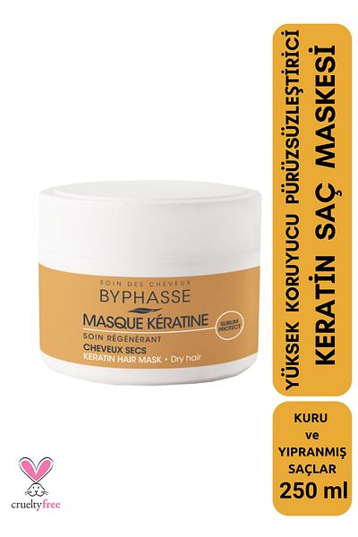 BYPHASSE Keratin Hair Mask 250ml