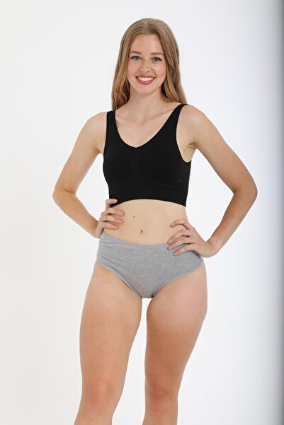 FOURAA Γυναικεία Ψηλόμεση Πολύχρωμα Σλιπ 5 Πακέτο Γυναικεία Σλιπ