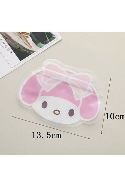 synshop Kawaii sanrio hello kitty my melody cinnamoroll kuromi ziploc organizer σακούλα με κουμπωτά