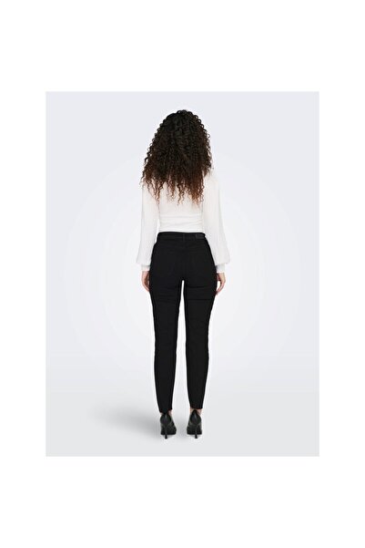 ONLY Women's High Waist Black Trousers - 15219264