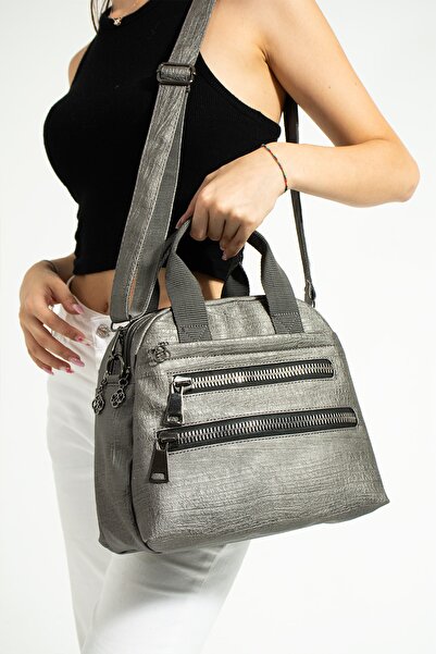 YOGII Τσάντα Tulsa Model Γυναικεία Εισαγόμενη Δερμάτινη τσάντα ώμου πολλαπλών...