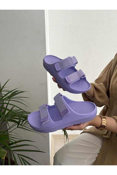 Behtah Kundura Ρυθμιζόμενη ανατομική σόλα Velcro Εξαιρετικά ελαφριές μαλακές και εύκαμπτες αντιολισθητικές παντόφλες θαλάσσης πισίνας παραλίας