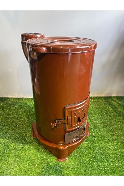 GÖKTÜRKMANGALLARI Yuvarlak Odun Sobası