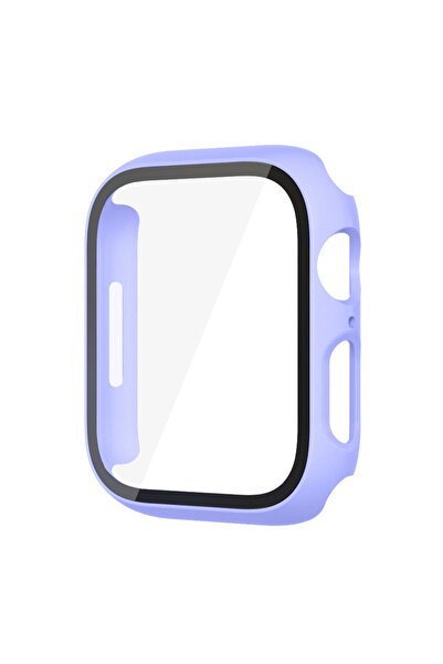 Quse Apple Watch 40mm Lila Kasa ve Ekran Koruyucu – SE & Series 4–5-6 ile Uyumlu