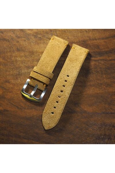 Ventum Craft 22 mm  Uyumlu Cat Rengi süet el yapımı kordon