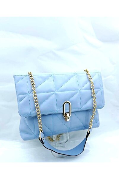 MAC&MOS Geantă de umăr Baby Blue pentru femei