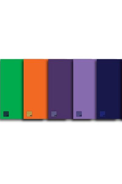 MYLİNE Nebula A-4 P.P. Cover Method Notebook 80 Yp Striped 6 Pieces