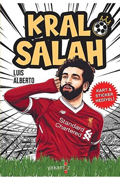 Yakamoz Yayınları Kral Salah - Kart ve Sticker Hediyeli