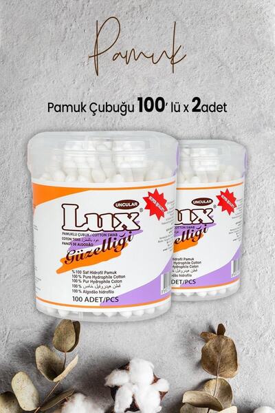 LUX Cotton Swab 100 x 2 Pieces