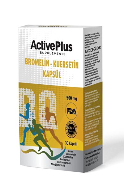activeplus Bromelain - Quercetin Kapsül