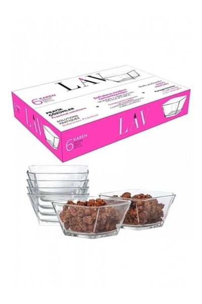 markabarka Lav 6-Piece Karen Bowl Set
