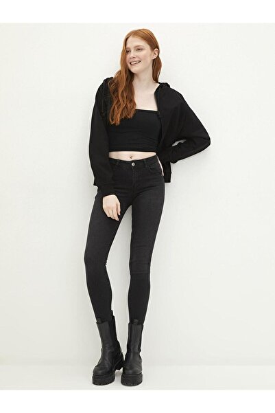 LC Waikiki LCW Jeans Normal Bel Skinny Fit Cep Detaylı Kadın Rodeo Jean Pantolon