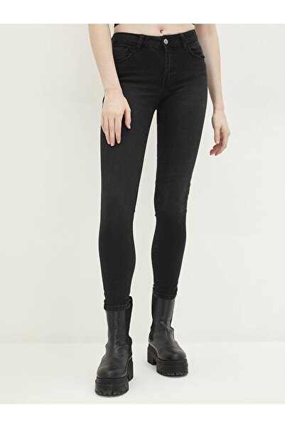LC Waikiki LCW Jeans Normal Bel Skinny Fit Cep Detaylı Kadın Rodeo Jean Pantolon