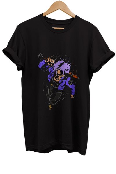 remonz Μπλουζάκι Future Warrior με στάμπα 100% βαμβακερό Basic T-shirt κανονικού μεγέθους