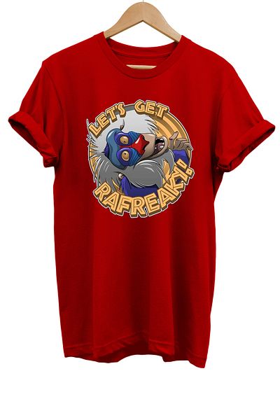 remonz Μπλουζάκι Cute Monkey με στάμπα 100% βαμβακερό Basic T-shirt κανονικού μεγέθους