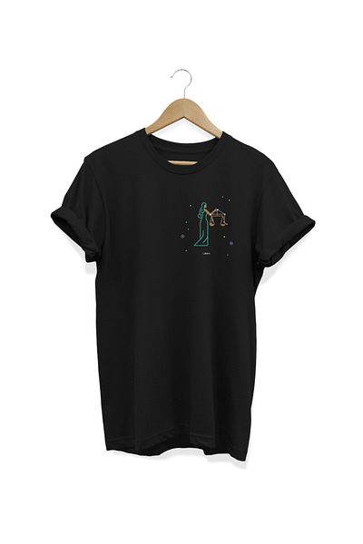 remonz Μπλουζάκι Zodiac Zodiac Collection Libra 100% βαμβάκι