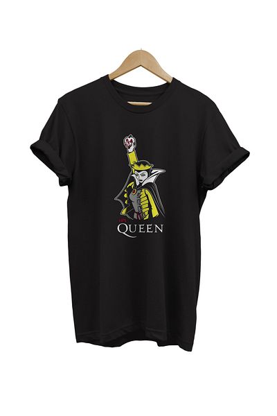 remonz Μπλουζάκι Disney Queen με στάμπα 100% βαμβακερό Basic T-shirt κανονικού μεγέθους