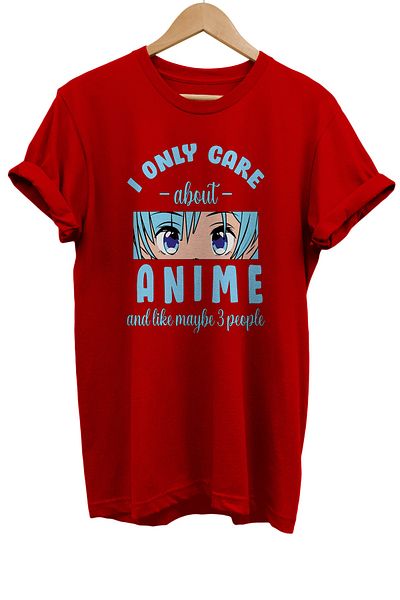 remonz Anime Girl εμπριμέ 100% βαμβακερό μπλουζάκι Basic T-shirt κανονικού μεγέθους