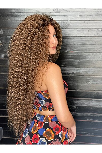 Suzan Peruk Afro Jumbo 8 numara Kumral peruk