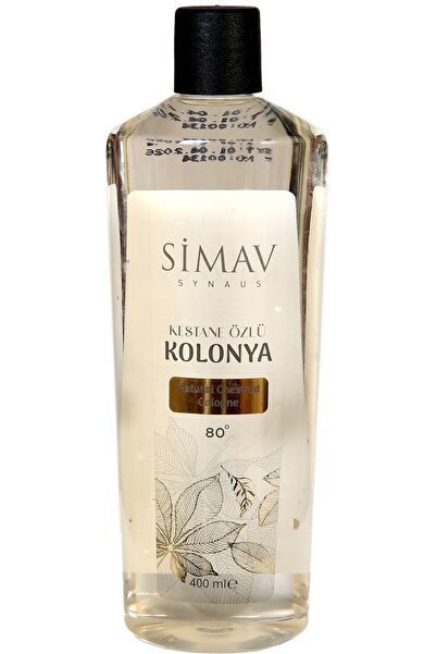 SİMAV SYNAUS Kestane Özlü Ve Termal Sulu Kolonya - 400 ml
