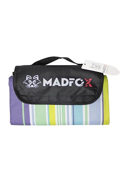 MADFOX Skyloft Su Gecirmez Piknik Kamp Örtüsü Blue Stripe