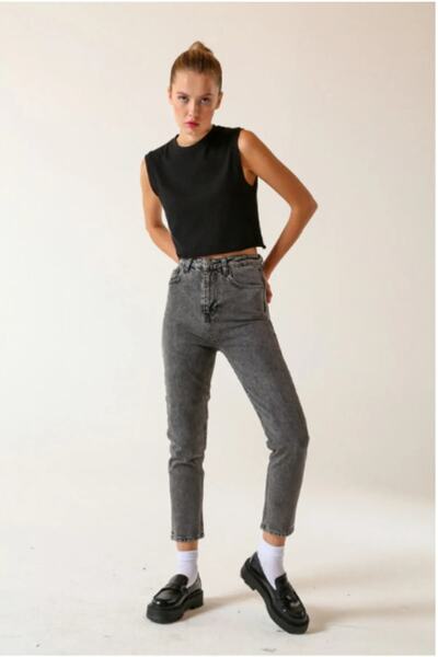 DRC trend Will Smoke High Waist Soft Touch Comfortable Cut Mom Jean Jeans