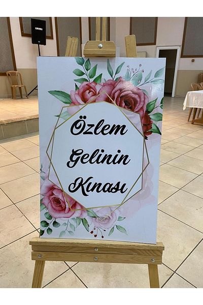 Master Welcome Board Wedding Promise Engagement Henna Special Invitation