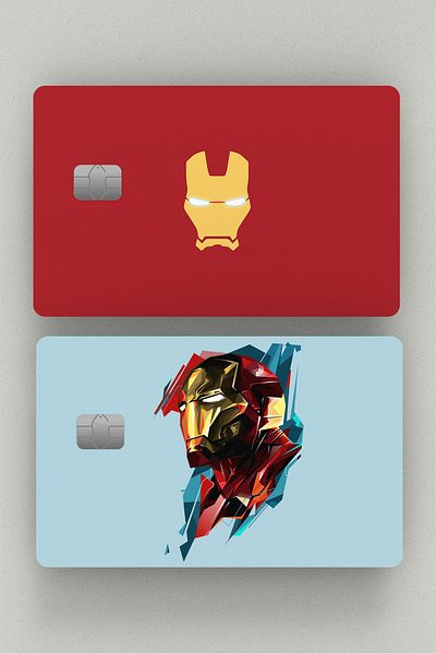 Namgo Επικάλυψη αυτοκόλλητου Ironman 2 Credit Card & Akbil