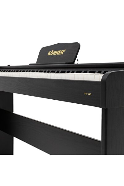 KÖHNER SLP-225 BK Dijital Konsol Piyano (Tuş Hassasiyetli, 88 Tuşlu)