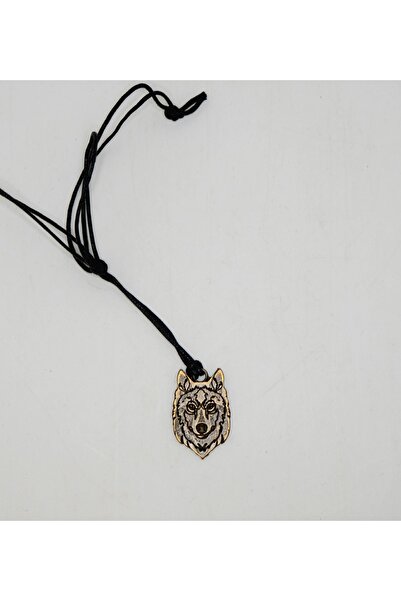 EZG Business وولف رئيس نموذج سلسلة جلدية تصميم قلادة