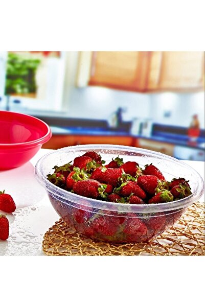 bimbambom Transparent Basin 7 Lt, Round Transparent Basin, Plastic Basin