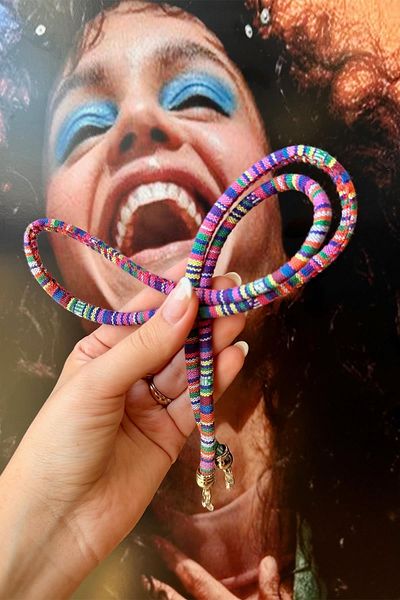 BAHELS Purple Rainbow Glasses Chain Glasses Strap