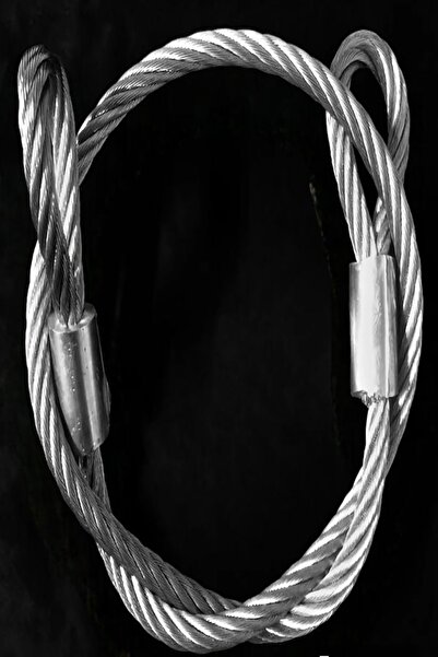 LİDERSAN ÇELİK motorsiklet 1,4 Metre Çelik Halat 10 Mm Kalınlık Motorsiklet Çelik Halat