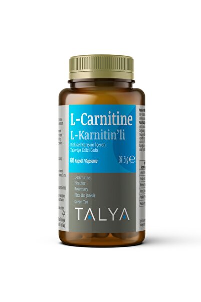 Talya L-Carnitine L-Karnitin'li Bitkisel Karışım İçeren Takviye Edici Gıda 60...