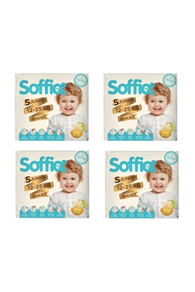 Soffio 5 Numara 11-25 Kg 23x4=92 Adet Bebek Bezi
