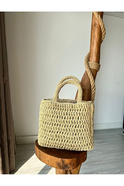 comfychic Comfy&chıc Color Tote Bag (el Işçiliğiyle Özel Üretim & 24x20x8cm )