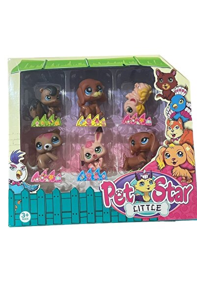 JOYFUL CHİLD Squirrel Miniş 6 ' Lı Miniş Set Sincaplı Rabbit Set