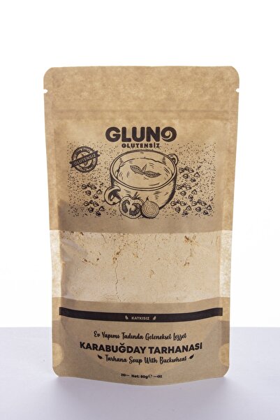 Gluno Glutensiz Karabuğday Tarhanası 80gr