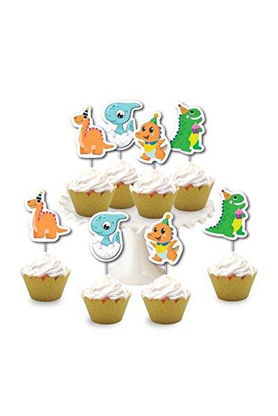 Yusuf Dirik YD Party Supplies مسواك الحفلة لطيف الديناصورات تحت عنوان بريق فا...