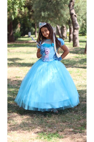 Çocuk Kostüm Frozen Kız Çocuk Kostümü