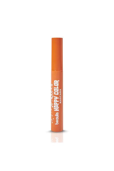 beaulis Festival Fun Mascara Happy Color Mascarae Eye Makeup Colorful Orange Fest