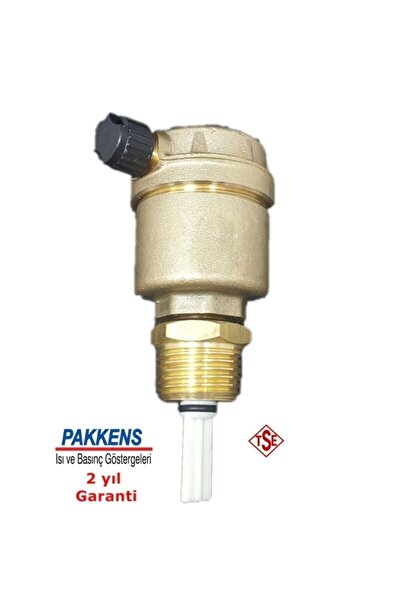 Pakkens Otomatik Hava Tahliye Cihazı Hava Purjörü 10bar 1/2"