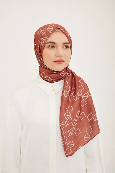 Armine Trend Pure Lina Shawl 15 23033 Καφέ