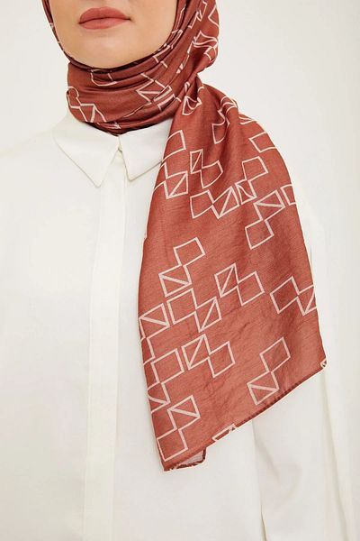Armine Trend Pure Lina Shawl 15 23033 Καφέ